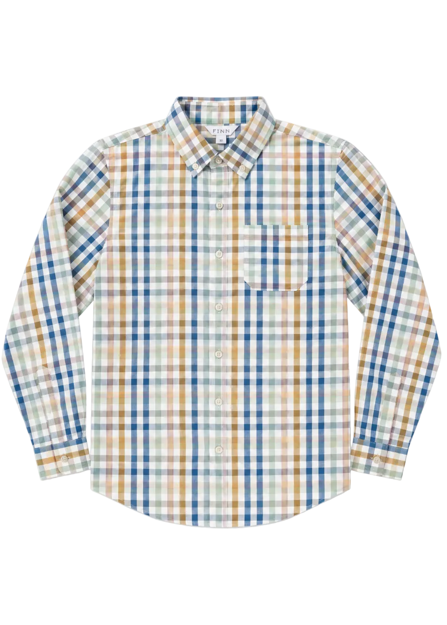Pierfront Buttondown - Harvest Plaid