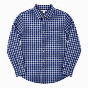 Pierfront Buttondown - Pelagic Plaid
