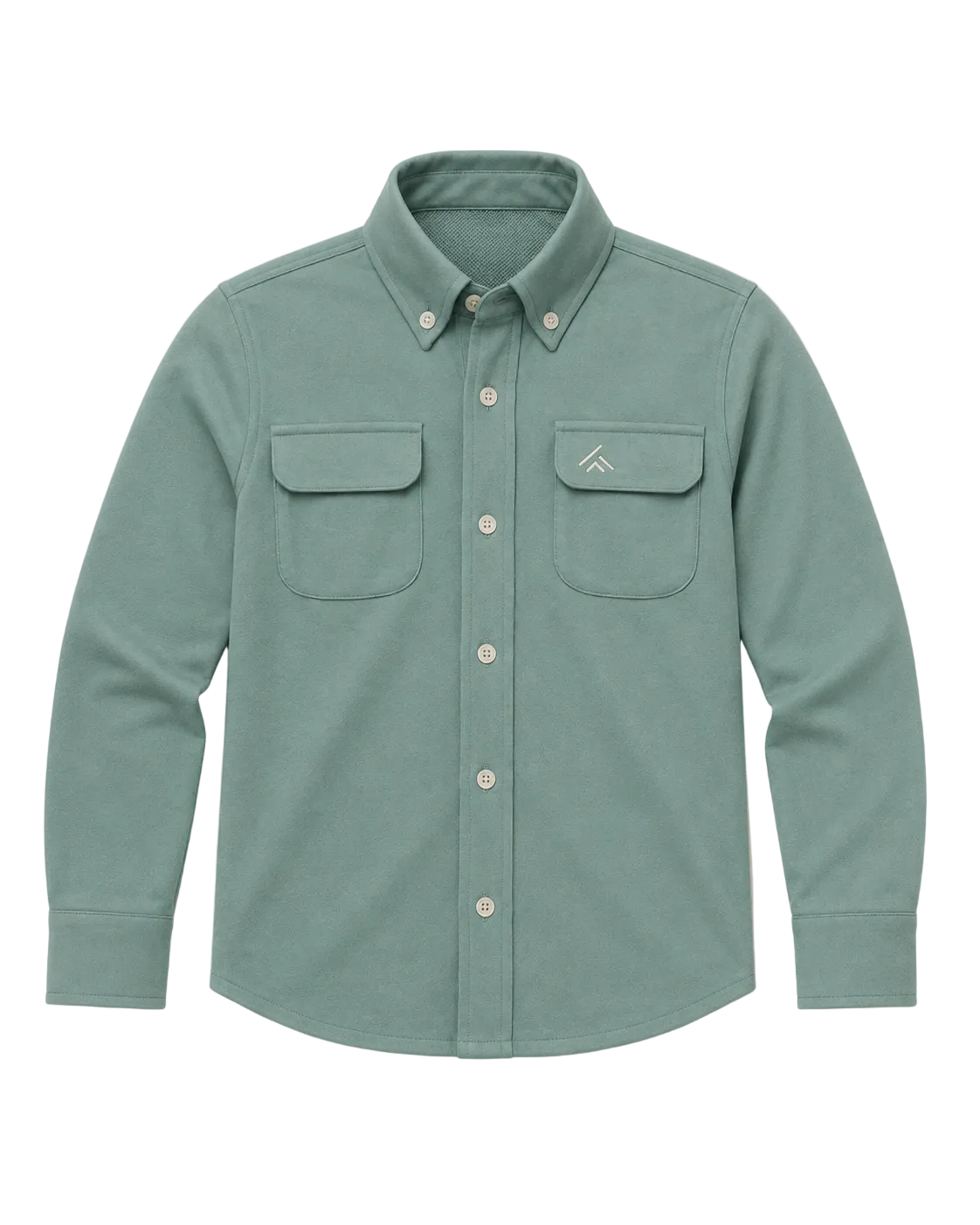 Back Cast Button Down - Finn Green