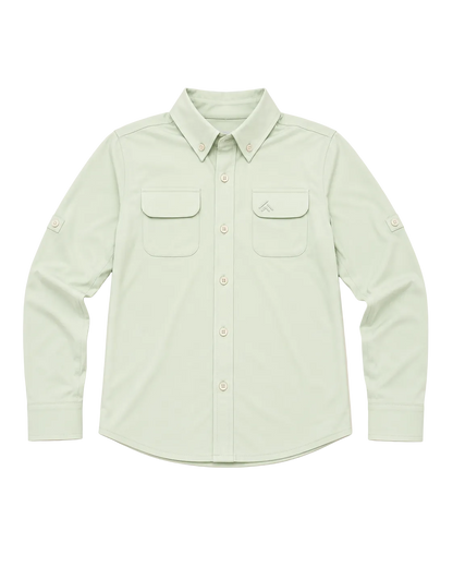 Back Cast Button Down - Seafoam