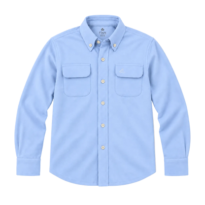 Back Cast Button Down - Pelagic Blue