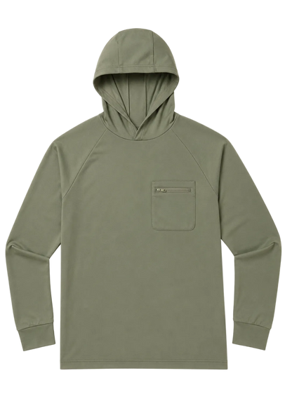 Castaway Comfort Hoodie - Sage Field