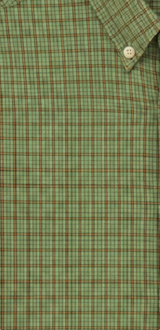 Pierfront Performance Buttondown - Evergreen Plaid