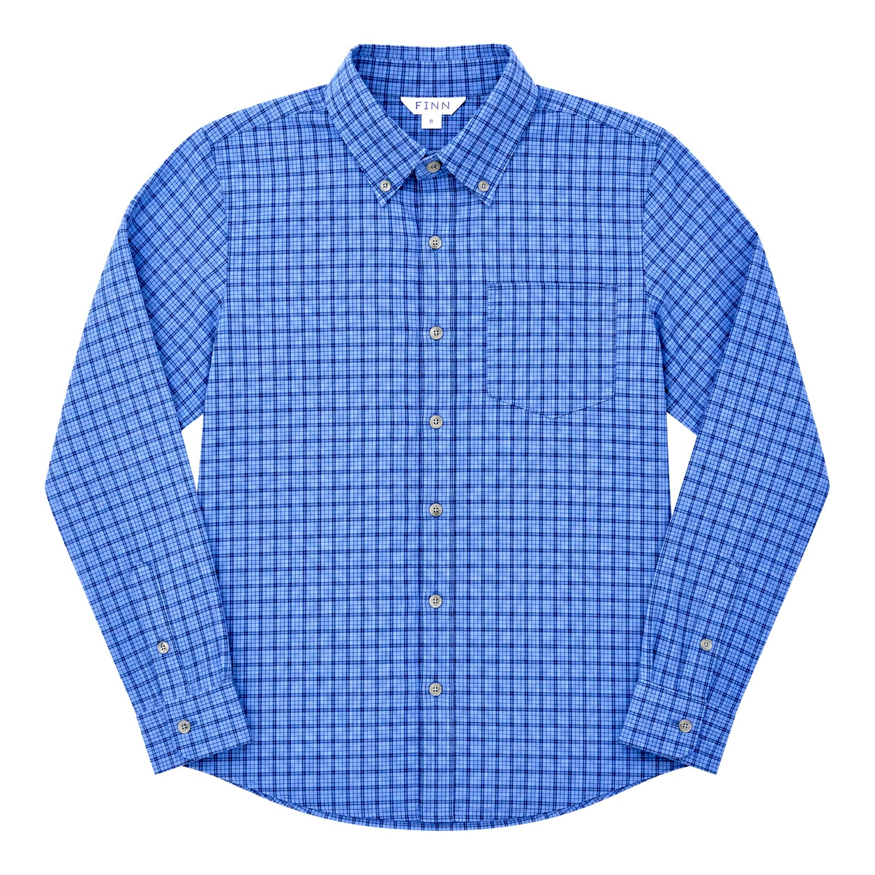 Pierfront Performance Buttondown - Bayline Plaid