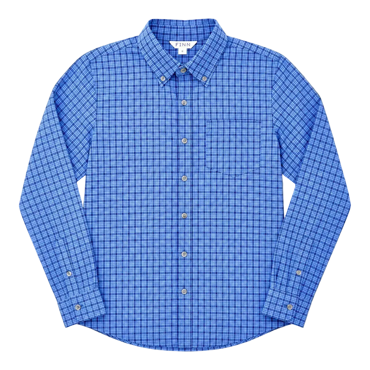 Pierfront Performance Buttondown - Bayline Plaid