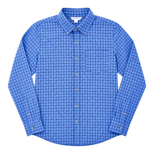 Pierfront Performance Buttondown - Bayline Plaid