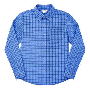 Pierfront Performance Buttondown - Bayline Plaid