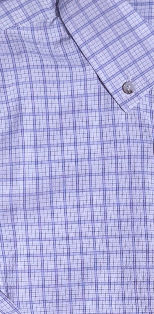 Pierfront Performance Buttondown - Cloudbreak Plaid