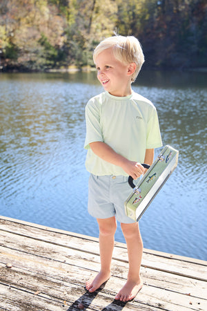 Tidal Tech Tee Short Sleeve - Brown Trout