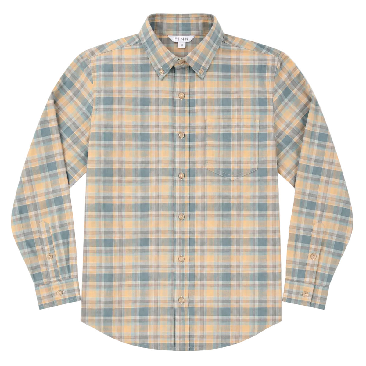 Pierfront Buttondown - Falls Plaid
