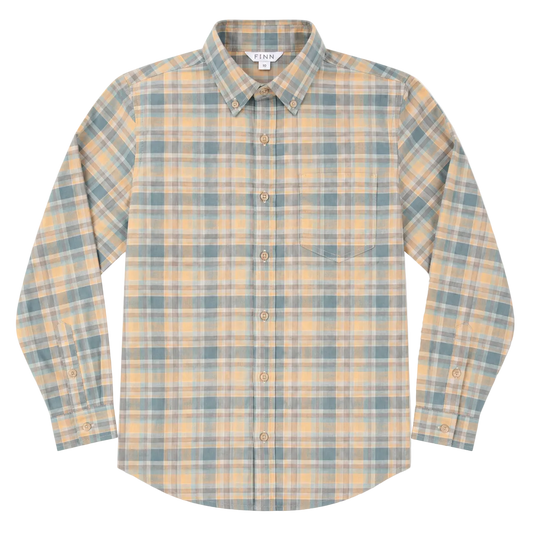 Pierfront Buttondown - Falls Plaid