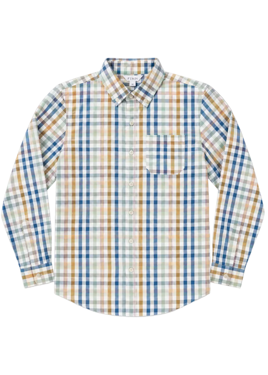 Pierfront Buttondown - Harvest Plaid