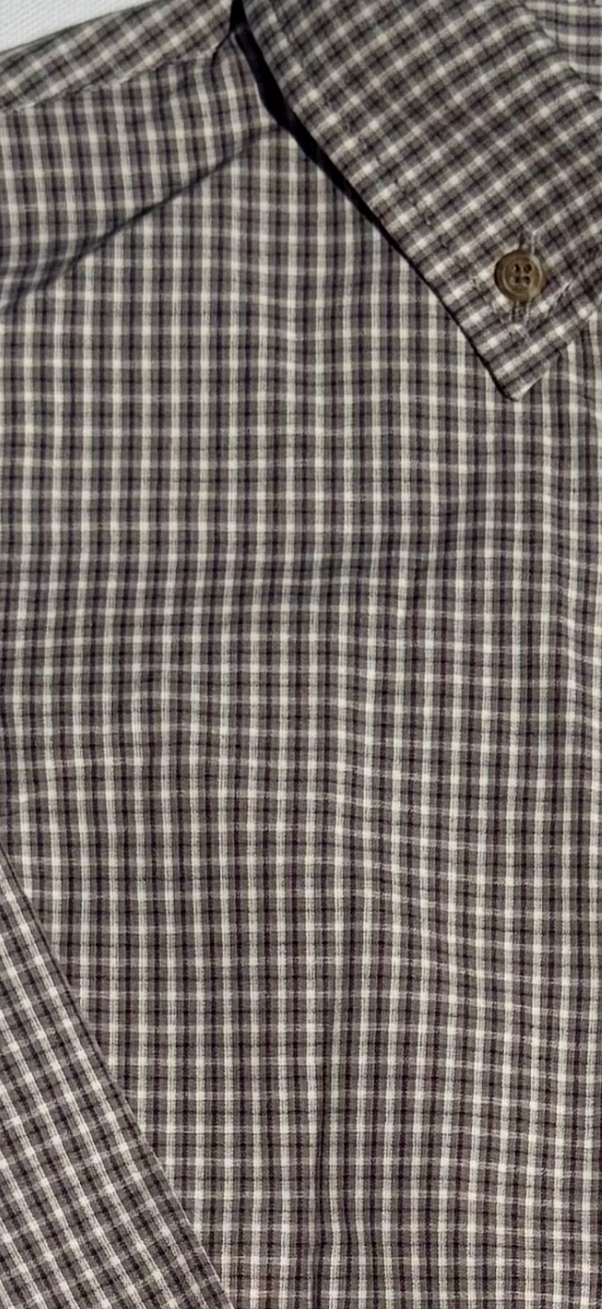 Pierfront Buttondown - Ironwood Check