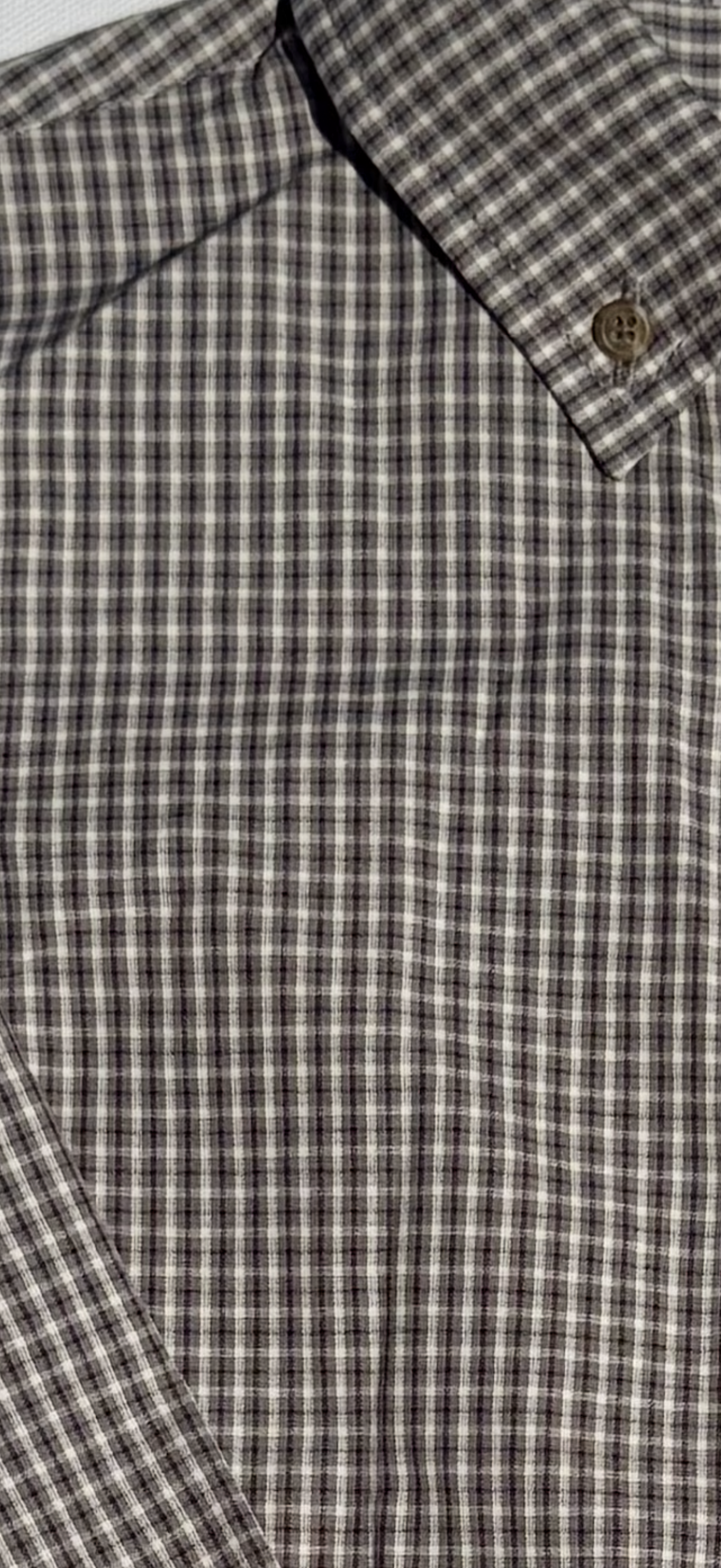Pierfront Buttondown - Ironwood Check