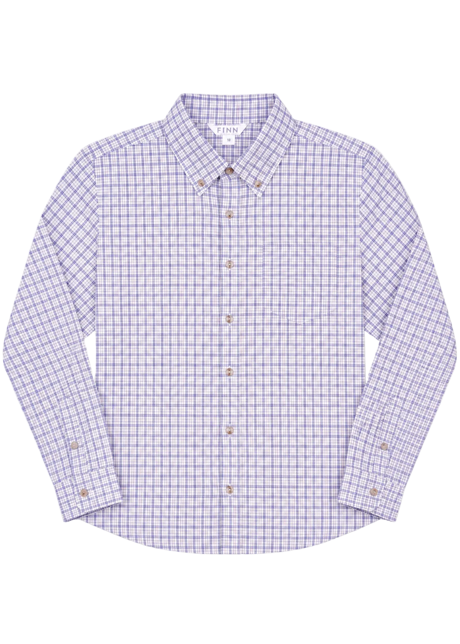 Pierfront Performance Buttondown - Cloudbreak Plaid