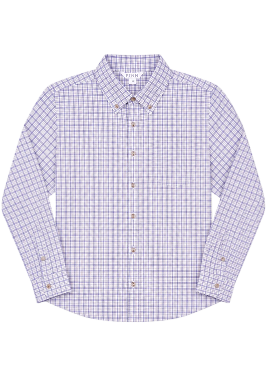 Pierfront Performance Buttondown - Cloudbreak Plaid