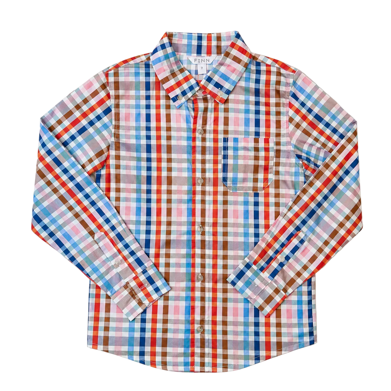 Pierfront Buttondown - Seaside Plaid