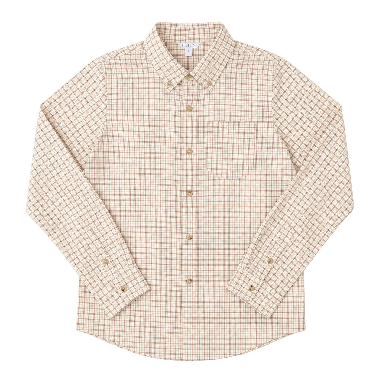 Pierfront Performance Buttondown - Buckskin Plaid