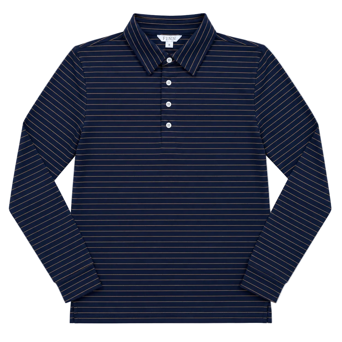 Mariner Long Sleeve Polo - Wharf Blue