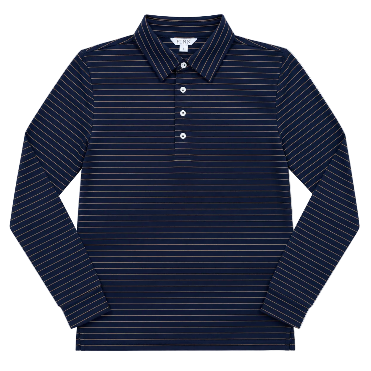 Mariner Long Sleeve Polo - Wharf Blue