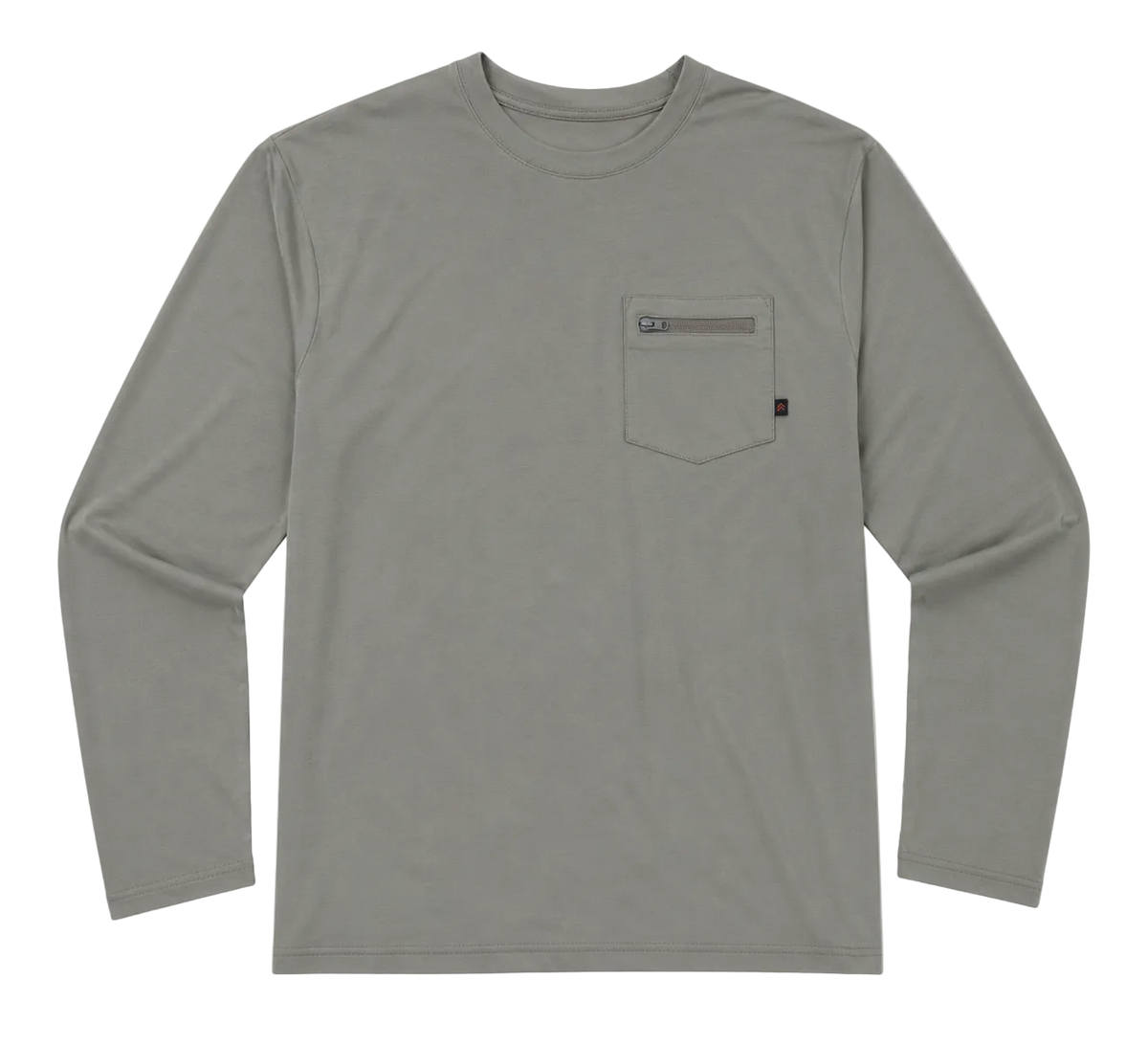 Mayfly Bamboo Long Sleeve Tee - Brown Gobbler
