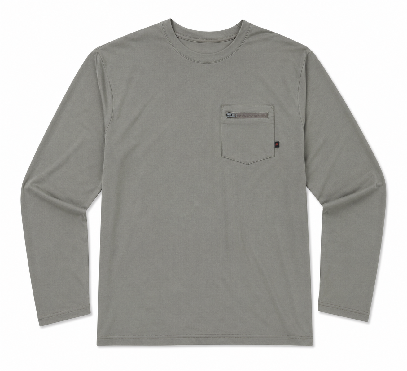 Mayfly Bamboo Long Sleeve Tee - Brown Gobbler