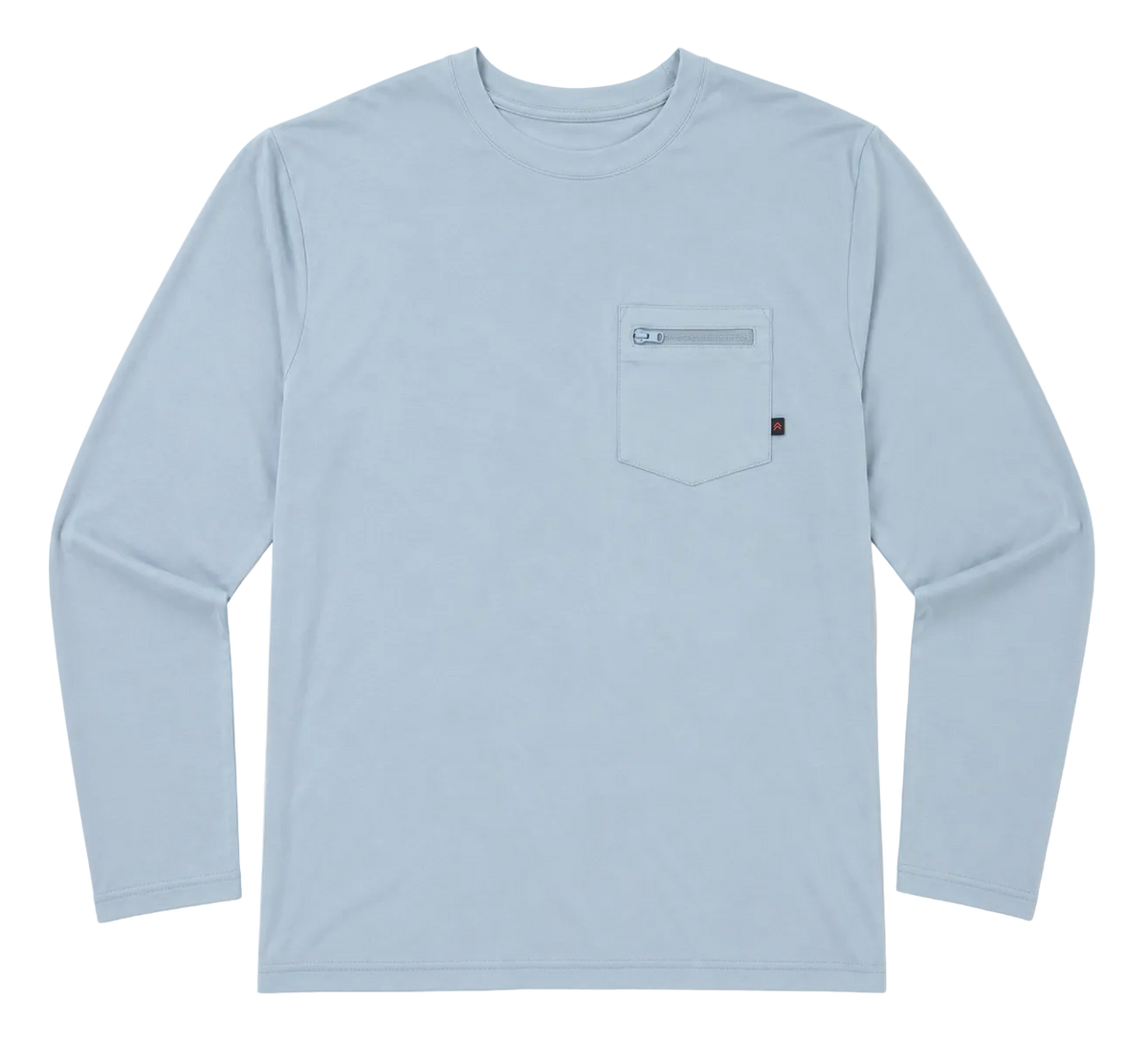 Mayfly Bamboo Long Sleeve Tee - Blue Gobbler