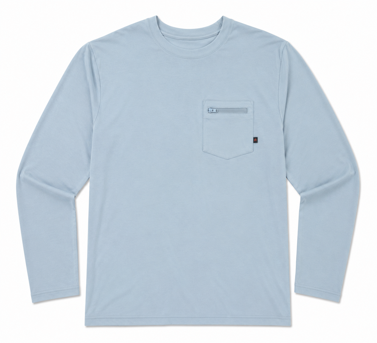 Mayfly Bamboo Long Sleeve Tee - Blue Gobbler