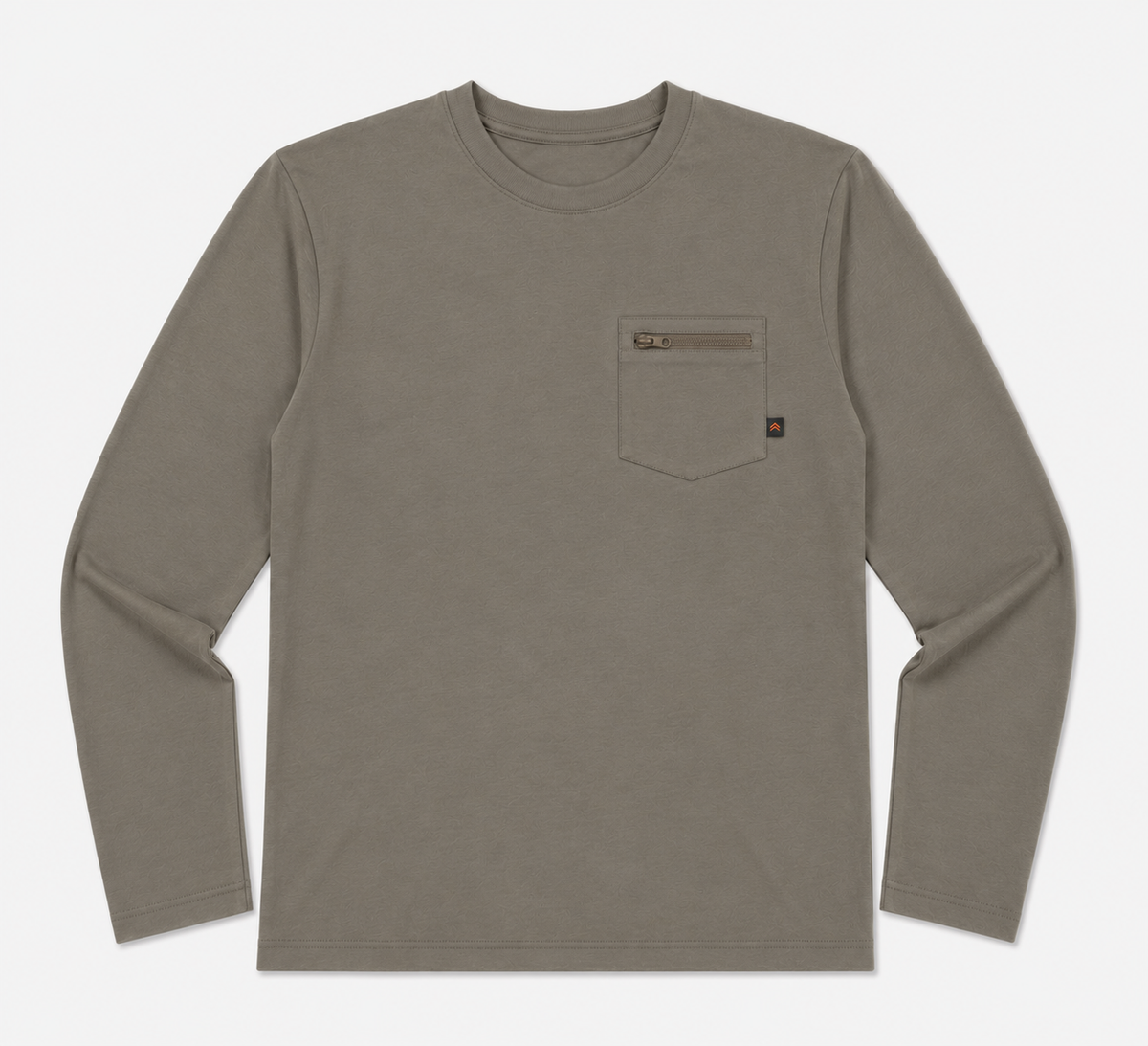 Mayfly Bamboo Long Sleeve Tee - Lab Brown