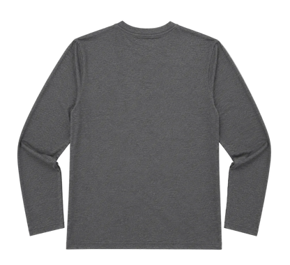 Mayfly Bamboo Long Sleeve Tee - Heather Grey