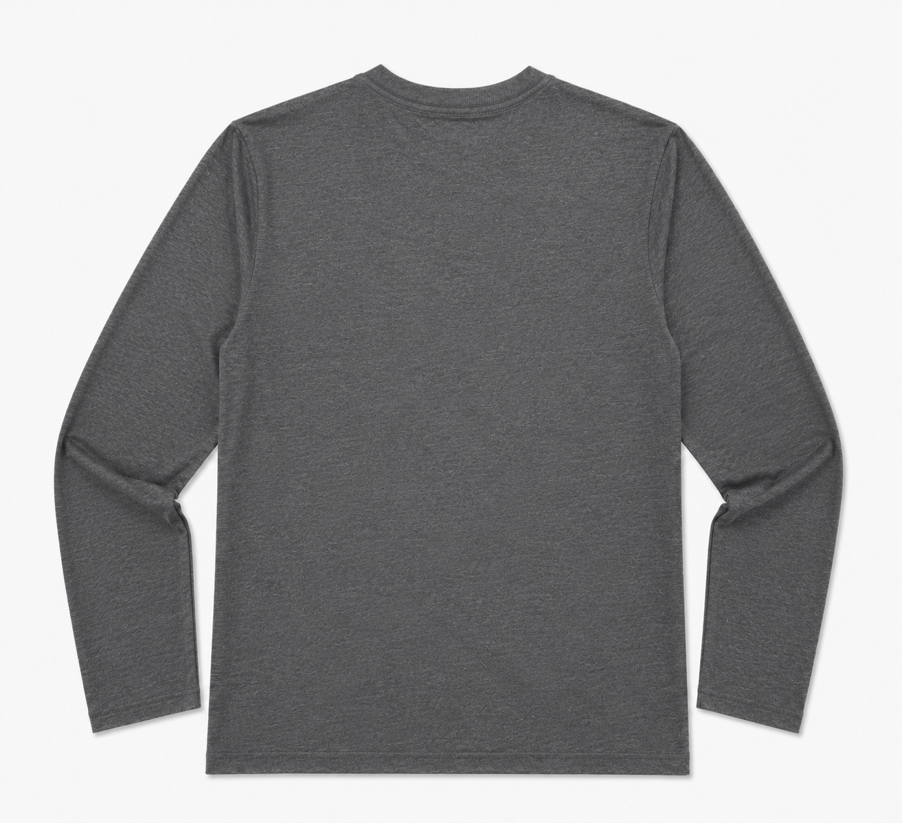 Mayfly Bamboo Long Sleeve Tee - Heather Grey