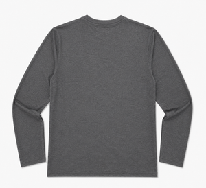 Mayfly Bamboo Long Sleeve Tee - Heather Grey