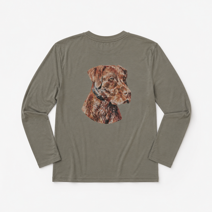 Mayfly Bamboo Long Sleeve Tee - Lab Brown