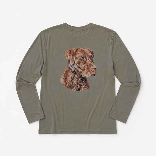 Mayfly Bamboo Long Sleeve Tee - Lab Brown