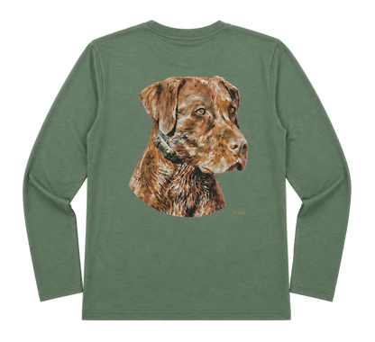 Mayfly Bamboo Long Sleeve Tee - Lab Field Green