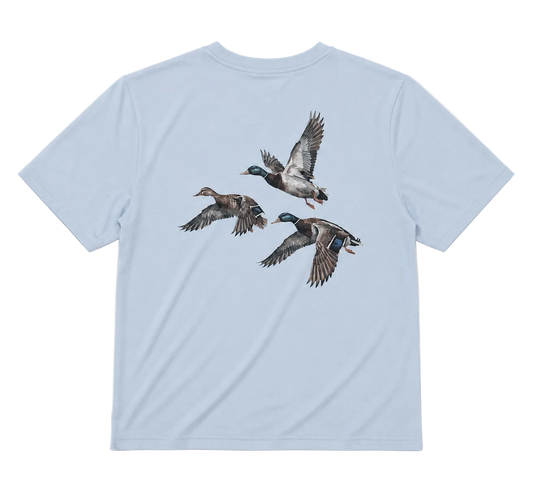 Mayfly Bamboo Short Sleeve Tee - Ducks