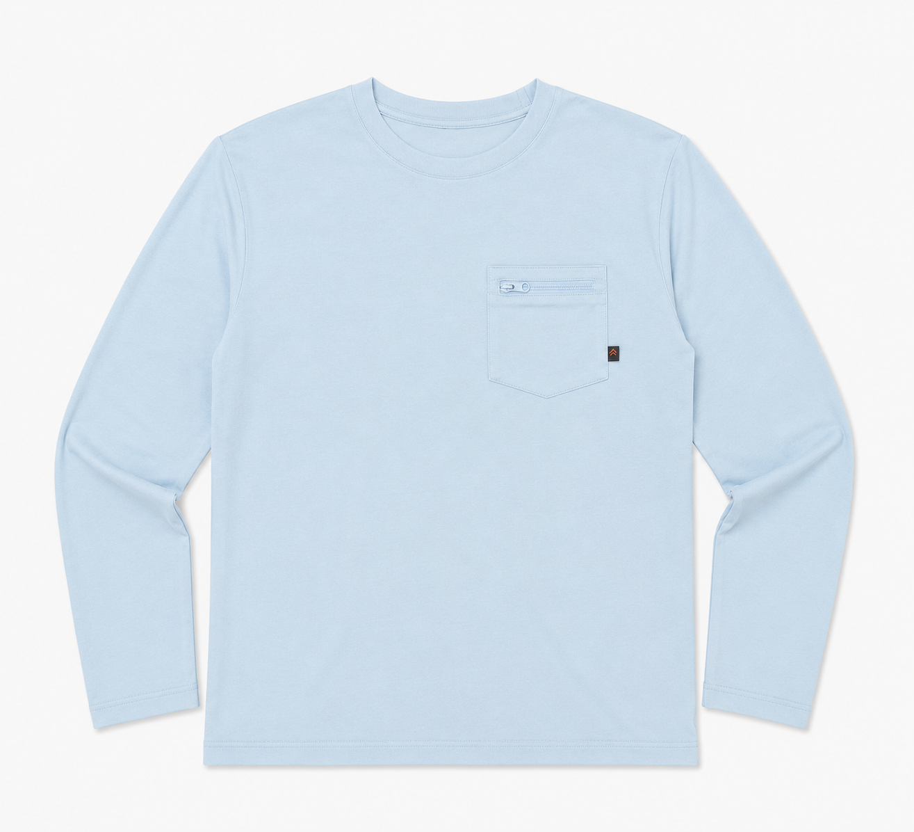 Mayfly Bamboo Long Sleeve Tee - Ducks Blue