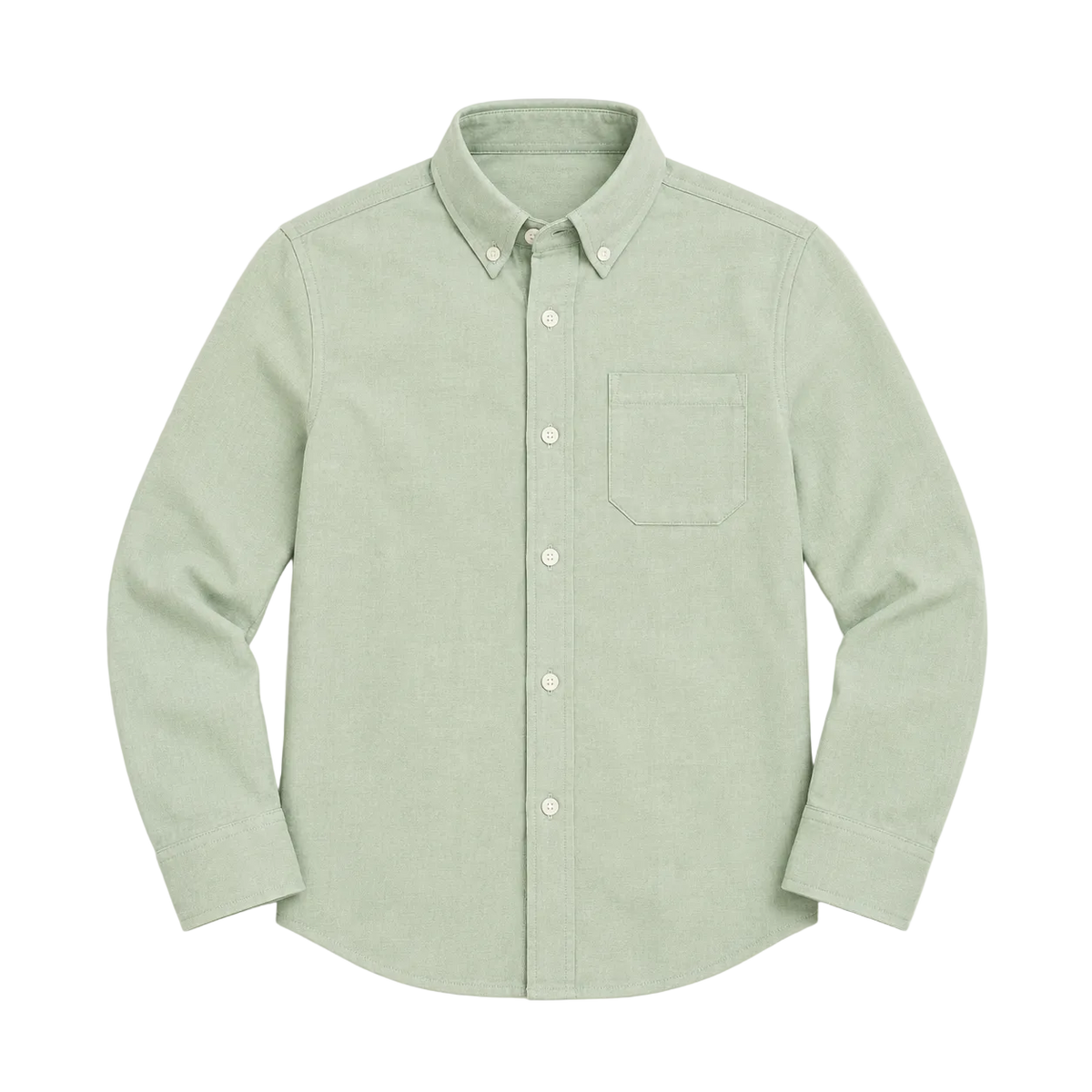 Porch to Pond Buttondown - Seafoam