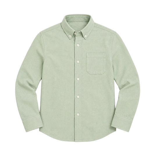Porch to Pond Buttondown - Seafoam