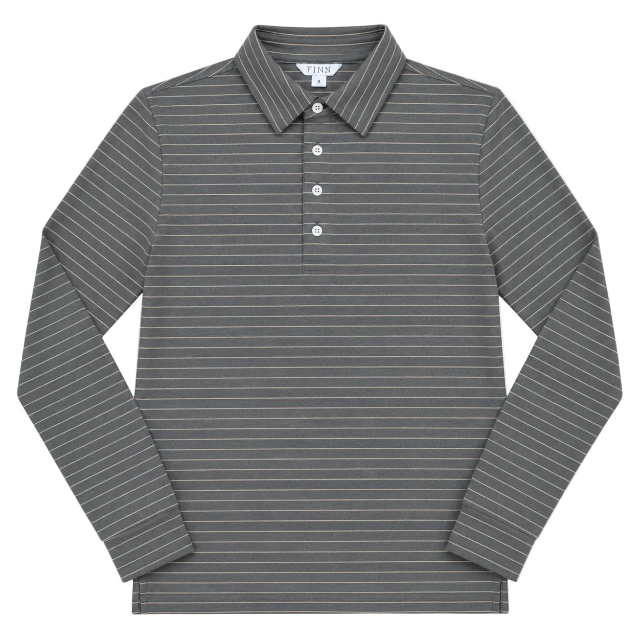 Mariner Long Sleeve Polo - Greystone