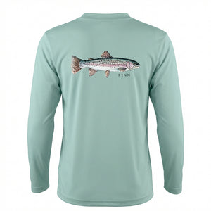 Tidal Tech Tee Long Sleeve - Rainbow Trout