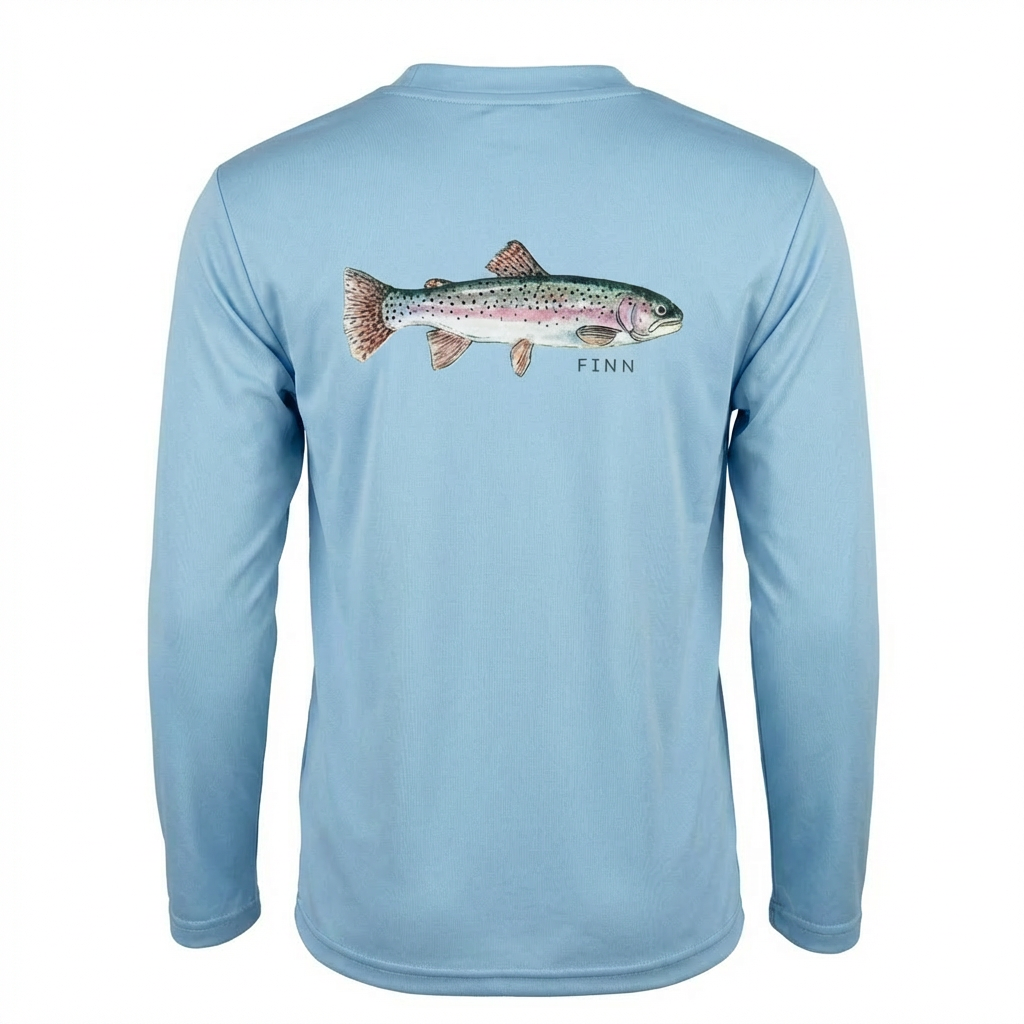 Tidal Tech Tee Long Sleeve - Rainbow Trout