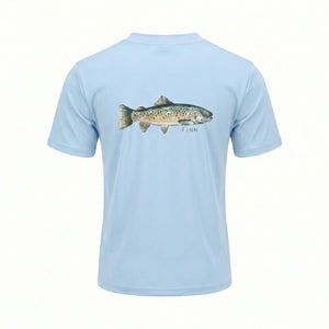 Tidal Tech Tee Short Sleeve - Brown Trout