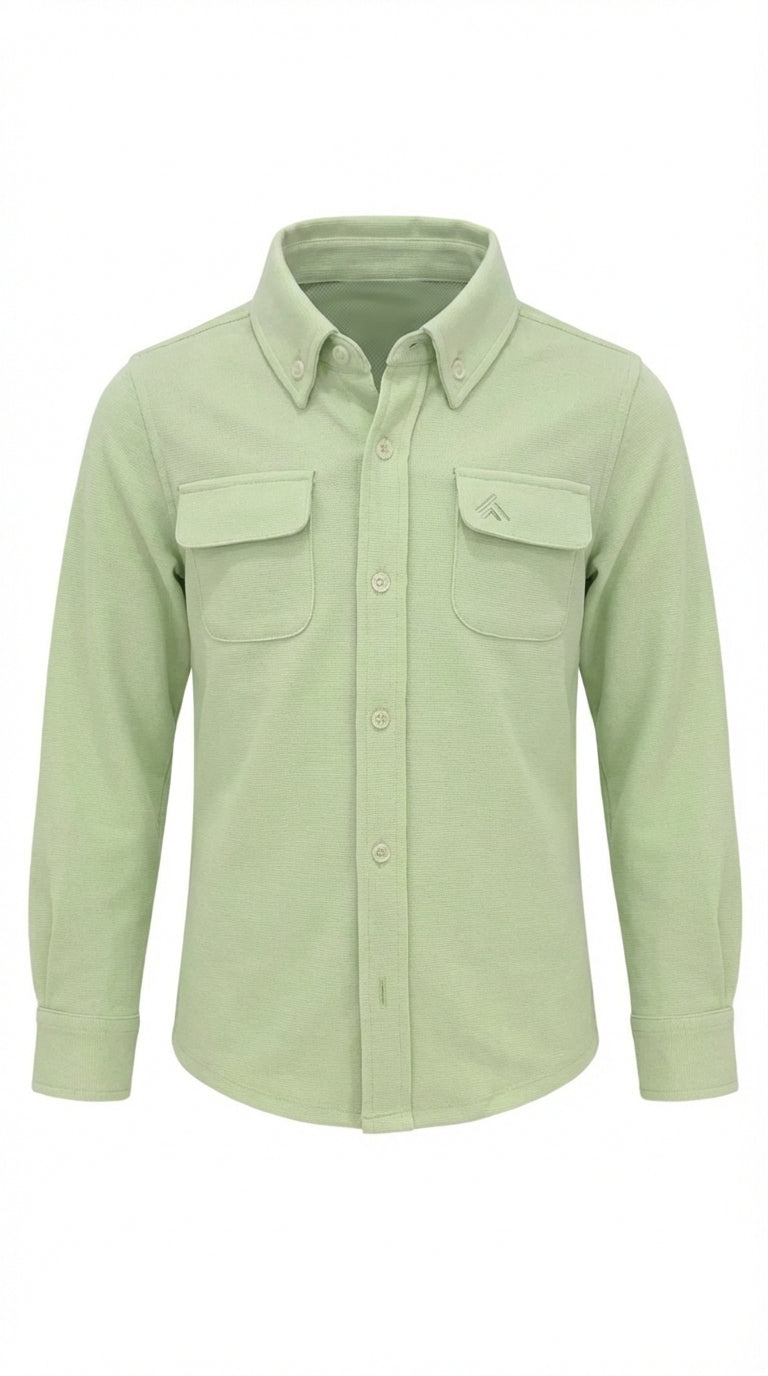 Back Cast Button Down