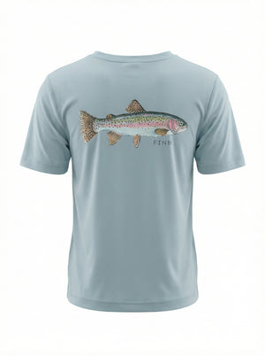 Tidal Tech Tee Short Sleeve - Rainbow Trout