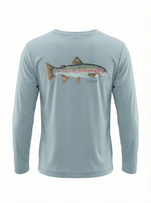 Tidal Tech Tee Long Sleeve - Rainbow Trout