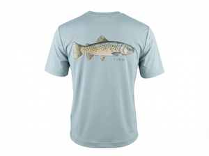 Tidal Tech Tee Short Sleeve - Brown Trout