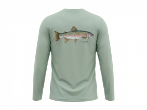 Tidal Tech Tee Long Sleeve - Rainbow Trout